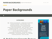 Tablet Screenshot of paper-backgrounds.com